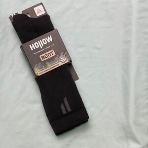 Hollow Black Boot Performance Alpaca Socks